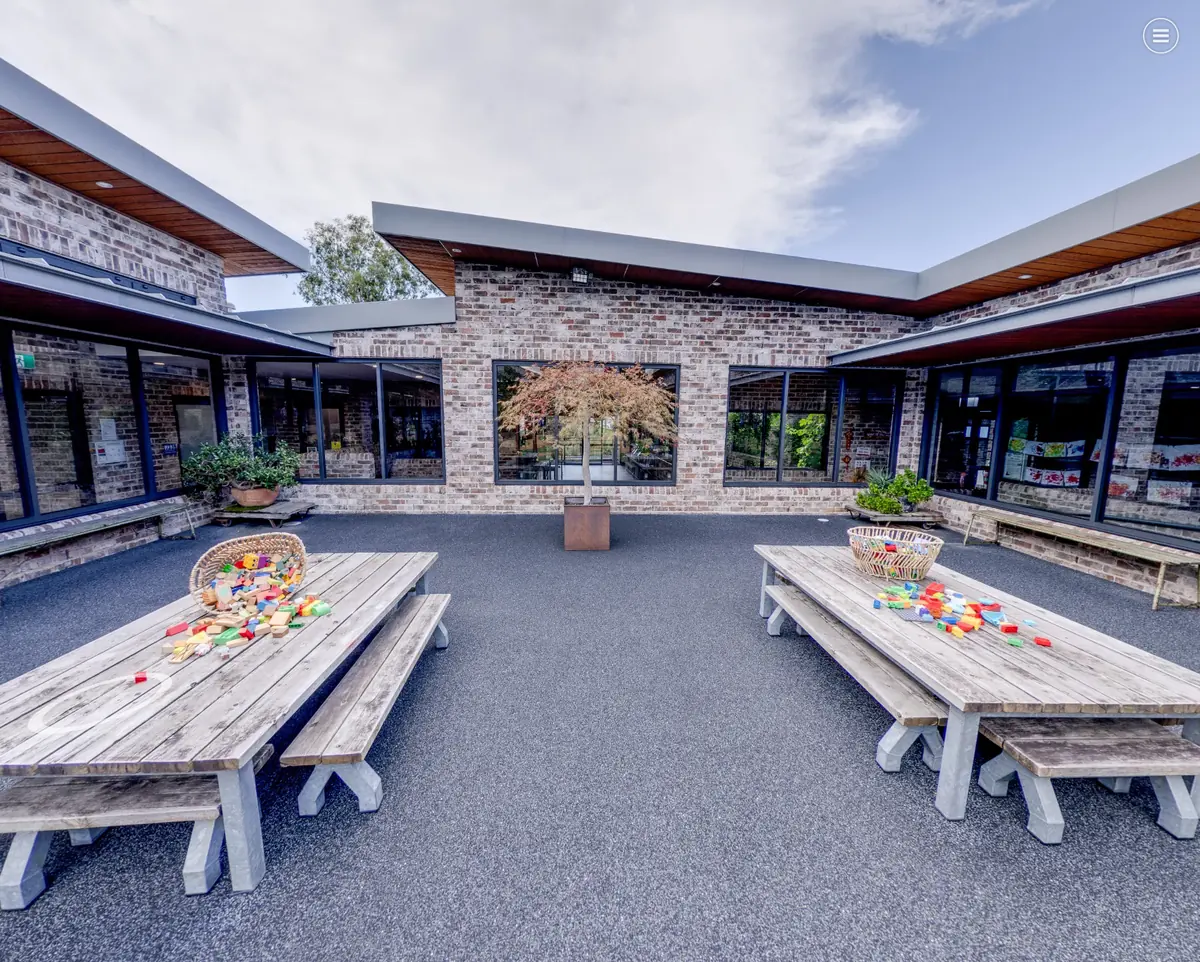 The Atrium at Little Blossoms Academy — the heart of our Horsley Park centre