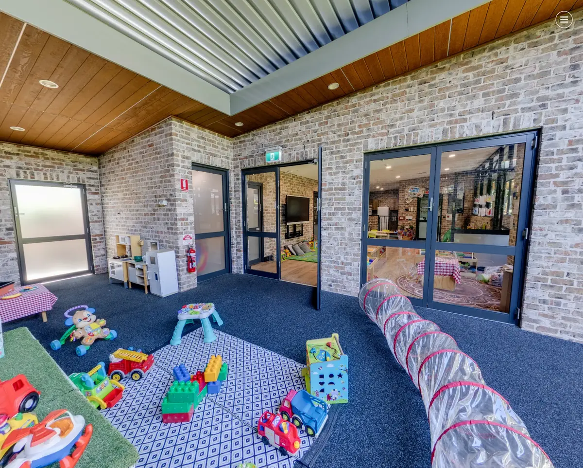 Nido outdoor play space for babies and young toddlers at Little Blossoms Academy Horsley Park